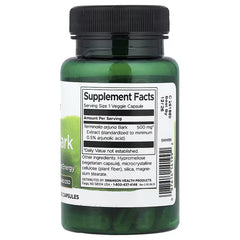 Swanson Vitamins, Arjuna Bark, Standardised, 500 mg, 60 Veggie Capsules