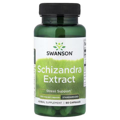 Swanson Vitamins, Schisandra Extract, Standardised, 500 mg, 60 Capsules