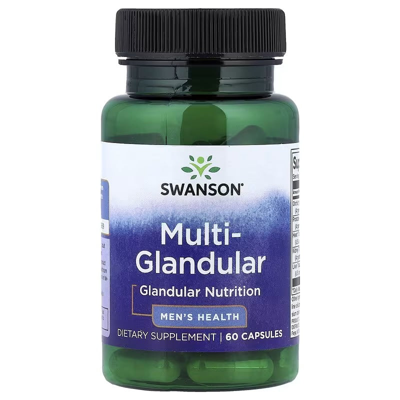 Swanson Vitamins, Multi-Glandular, Men's Health, 60 Capsules