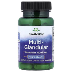 Swanson Vitamins, Multi-Glandular, Men's Health, 60 Capsules