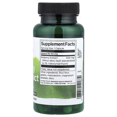Swanson Vitamins, Mulberry Leaf Extract, 500 mg, 60 Capsules