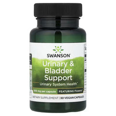 Swanson Vitamins, Urinary & Bladder Support, 500 mg, 60 Vegan Capsules