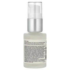Swanson hyaluronic acid serum bottle with ingredient and directions label, 1 fl oz