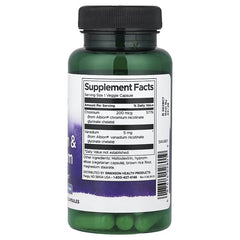 Swanson Vitamins, Albion Vanadium & Chromium, 60 Veg Capsules
