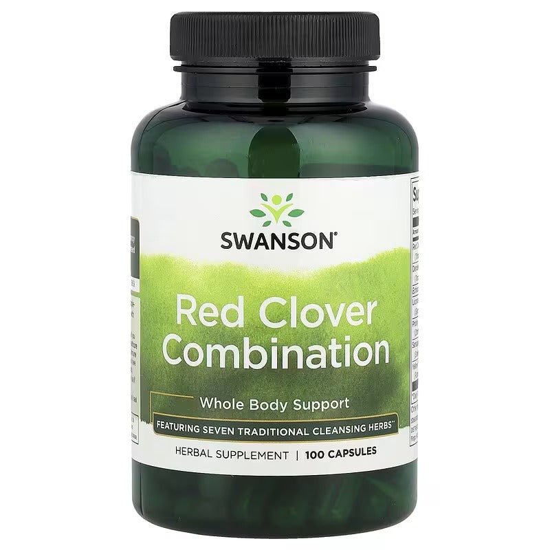 Swanson Vitamins, Red Clover Combination, 100 Capsules