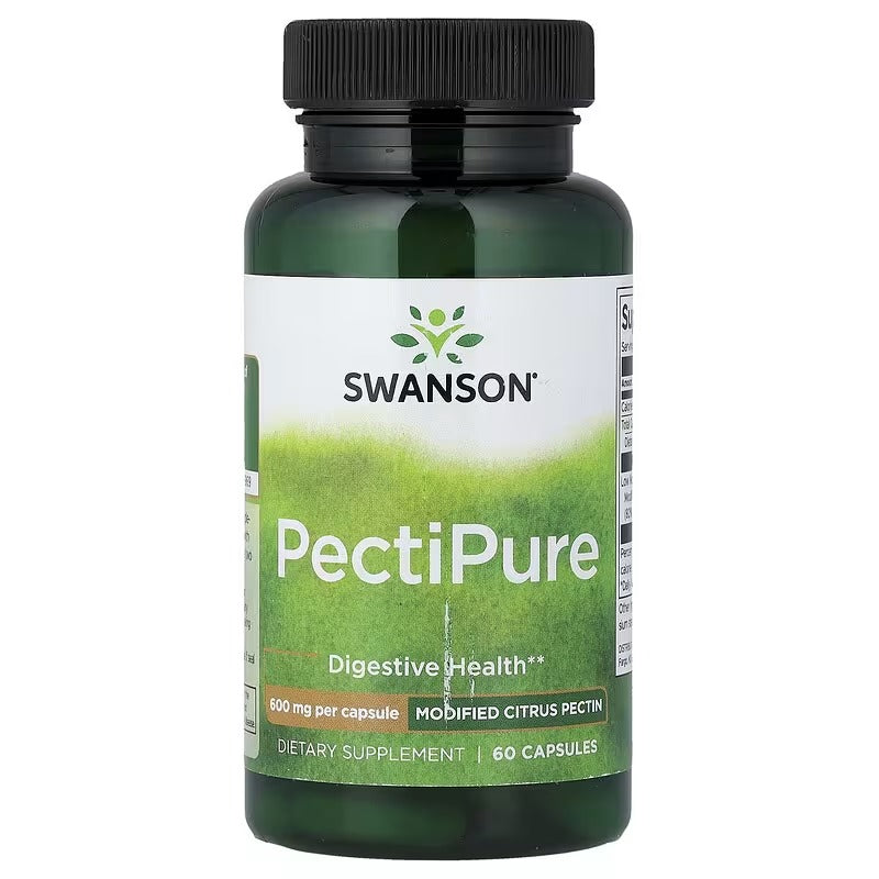 Swanson PectiPure digestive health capsules bottle, 60 capsules