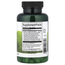 Swanson Liver Tone Supplement Facts label, dark green bottle, black cap, vegan capsules