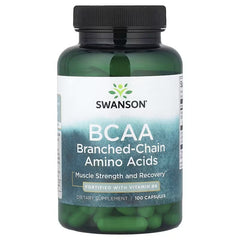 Swanson Vitamins, BCAA, 100 Capsules