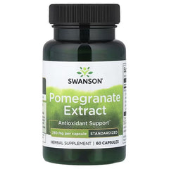 Swanson Vitamins, Pomegranate Extract, Standardised, 250 mg, 60 Capsules