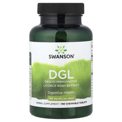 Swanson Vitamins, DGL, 180 Chewable Tablets