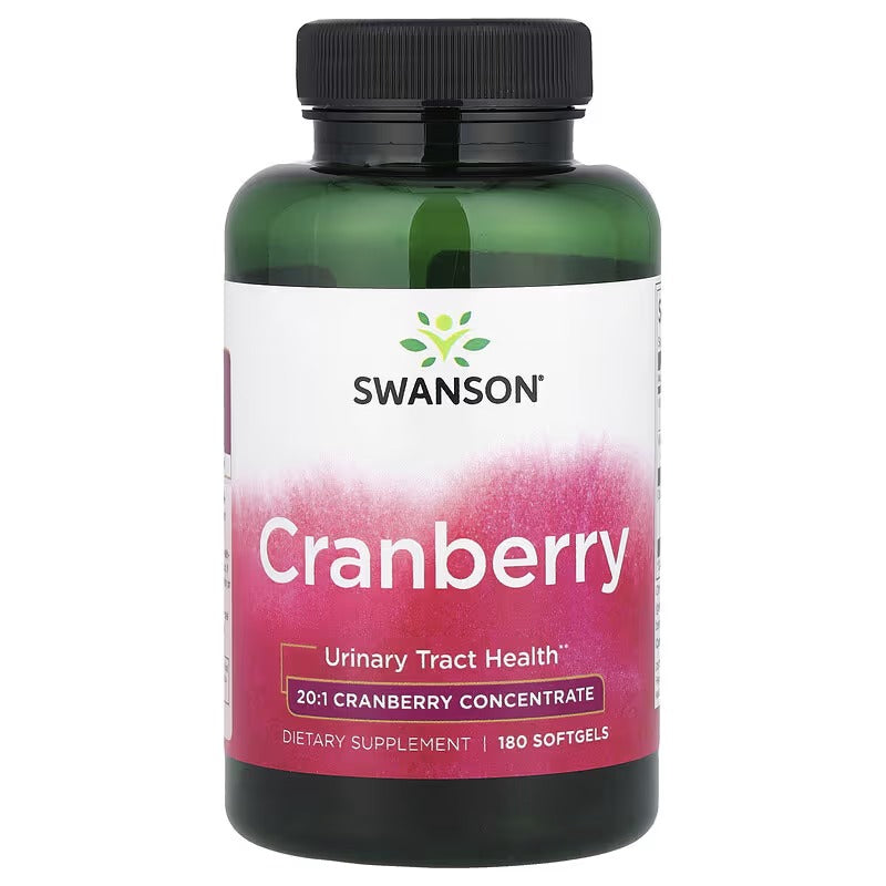 Swanson Vitamins, Cranberry, 180 Softgels