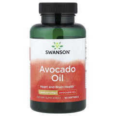 Swanson Vitamins, Avocado Oil, 1 g, 60 Capsules