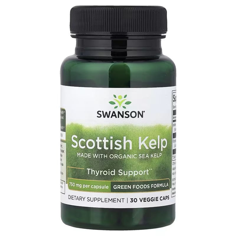 Swanson Vitamins, Scottish Kelp, 30 Veggie Caps