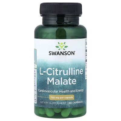 Swanson Vitamins, L-Citrulline Malate, 750 mg, 60 Capsules