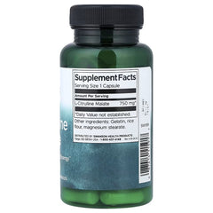 Swanson Vitamins, L-Citrulline Malate, 750 mg, 60 Capsules
