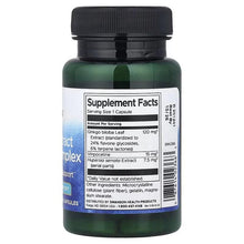 Swanson Herbal Extract Memory Complex supplement bottle, back Supplement Facts panel