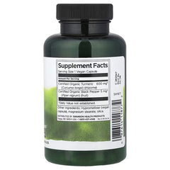 Swanson Vitamins Turmeric & Black Pepper, Vegan Capsules
