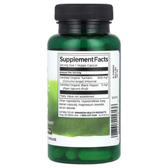Swanson Vitamins Turmeric & Black Pepper, Vegan Capsules