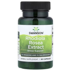 Swanson Vitamins, Rhodiola Rosea Extract, 60 Capsules