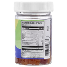 Swanson Kids multivitamin gummy bottle back label with Supplement Facts panel