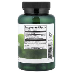Swanson Vitamins Yohimbe, Standardized, 500 mg, 120 Capsules