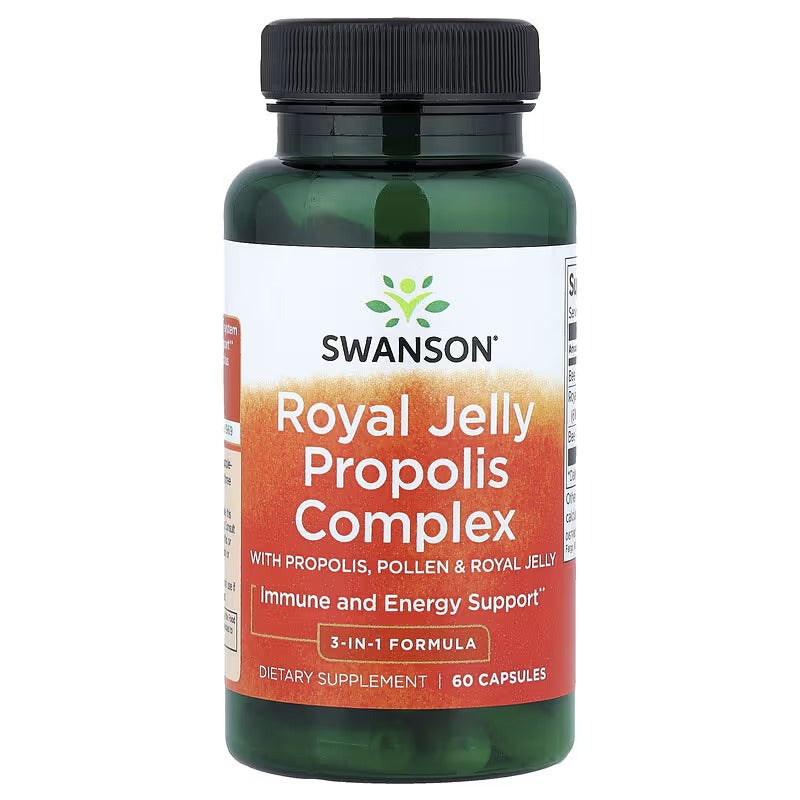 Swanson Vitamins, Royal Jelly Propolis Complex, 60 Capsules