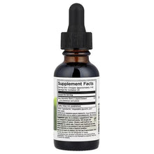 Swanson saw palmetto liquid extract bottle, back label with Supplement Facts text