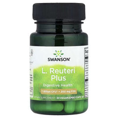 Swanson Vitamins, L. Reuteri Plus, 30 Vegan EMBO Caps® AP