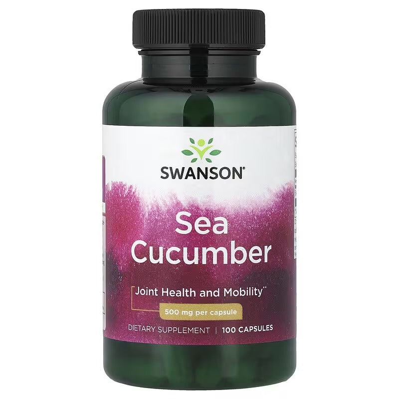 Swanson Vitamins, Sea Cucumber, 500 mg, 100 Capsules