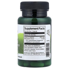 Back of Swanson Indole-3-Carbinol with Resveratrol supplement bottle