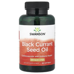 Swanson Vitamins, Blackcurrant Seed Oil, 500 mg, 180 Softgels