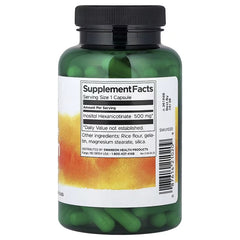 Swanson Vitamins, Flush Free Niacin, 500 mg, 120 Capsules