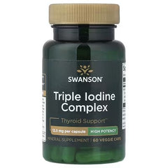 Swanson Vitamins, Triple Iodine Complex, 12.5 mg, 60 Veggie Caps