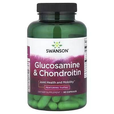 Swanson Vitamins, Glucosamine & Chondroitin, 90 Capsules