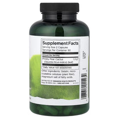 Swanson Vitamins, Prickly Pear Nopal Cactus, 180 Capsules (650 mg Per capsule)