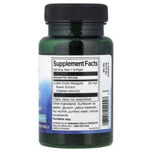 Dark green Lutein supplement bottle with black cap and Supplement Facts panel
