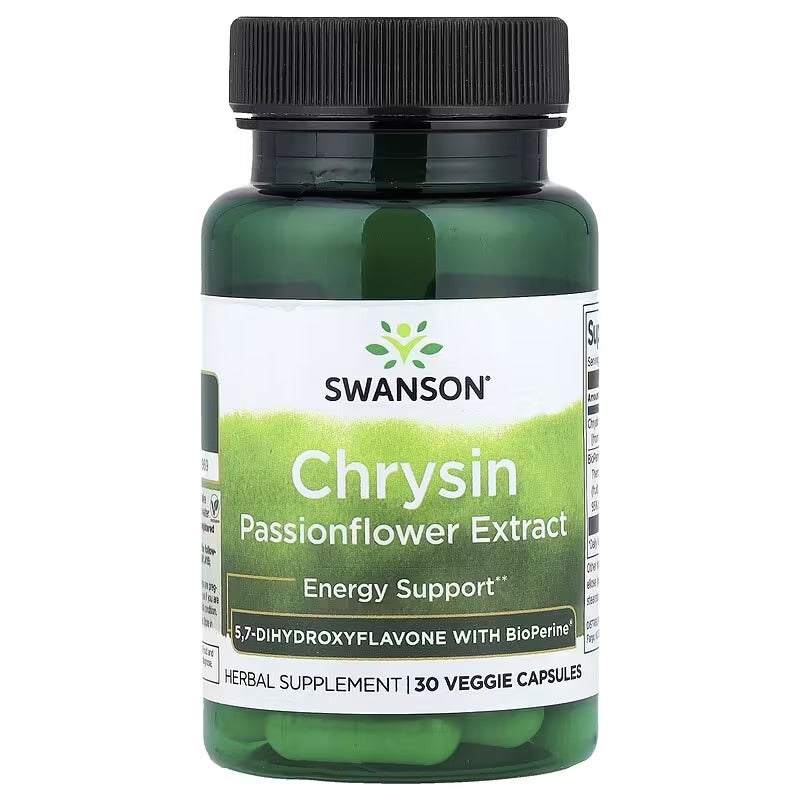 Swanson Vitamins, Chrysin, 30 Veggie Capsules