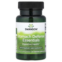 Swanson Vitamins, Stomach Defence Essentials, 60 Veggie Capsules