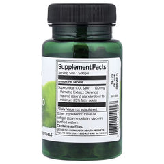 Swanson Vitamins, Saw Palmetto, 160 mg, 120 Softgels