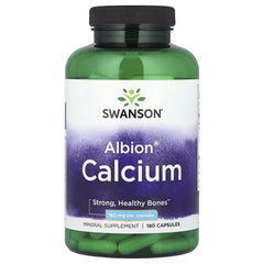 Swanson Vitamins, Albion® Calcium, 180 Capsules
