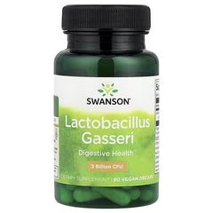 Swanson Vitamins, Lactobacillus Gasseri, 3 Billion CFU, 60 Vegan