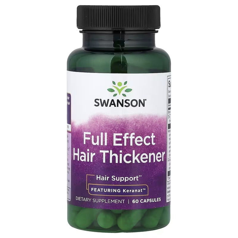 Swanson Vitamins, Full Effect Hair Thickener, 60 Capsules