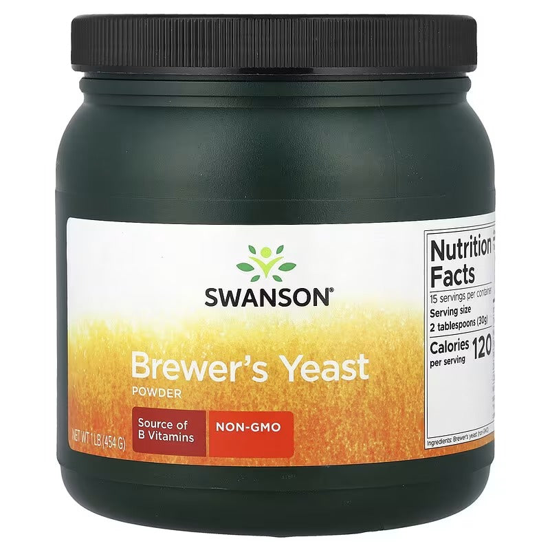 Swanson Vitamins, Brewer's Yeast Powder, 1 lb (454 g)