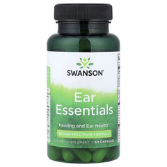 Swanson Vitamins, Ear Essentials, 60 Capsules