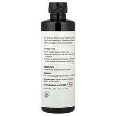 Swanson Vitamins Certified Organic Cold-Pressed Castor Oil, 16 fl oz (473 ml)