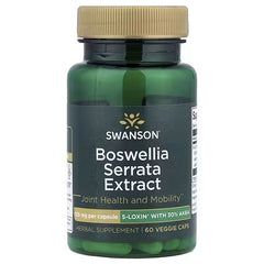 Swanson Vitamins, Boswellia Serrata Extract, 125 mg, 60 Veg Caps