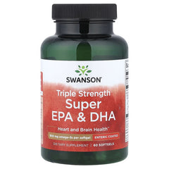 Swanson Vitamins, Super EPA & DHA, 900 mg, 60 Capsules