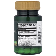 Swanson Ultimate Carb Control bottle, back label Supplement Facts, green tablets