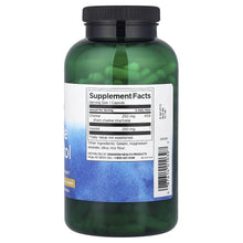 Choline & Inositol supplement bottle back label with Supplement Facts panel