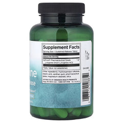 Swanson Vitamins, L-Arginine, Sustained Release, 1,000 mg, 90 Tablets